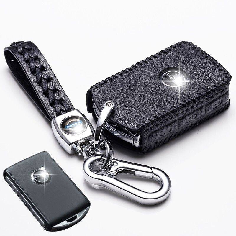 2019款沃尔沃XC60钥匙包套专用真皮汽车钥匙扣XC90 S90 V90 XC40