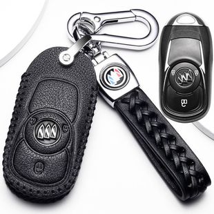 高档扣 gl6豪华车钥匙包壳2018男士 2021款 别克GL6钥匙套真皮2019款