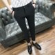 潮流垂感九分裤 小脚休闲裤 男士 春季 韩版 修身 商务显瘦正装 0204w
