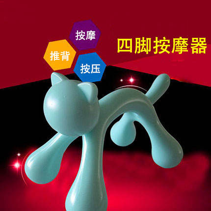 动力猫动力虎颈椎按摩器肩颈揉捏推背部推拿刮背器开背器按摩狗