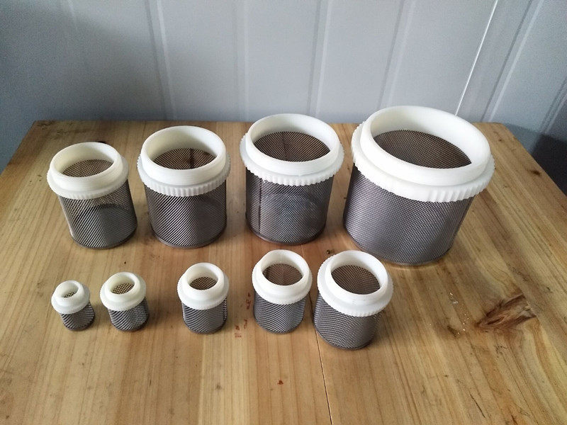 304不锈钢外螺纹网罩 不锈钢外牙过滤网 外丝过滤网 过滤头4分110