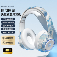 2025新款头戴式蓝牙耳机无线可插卡电竞游戏跑步降噪电脑手机通用