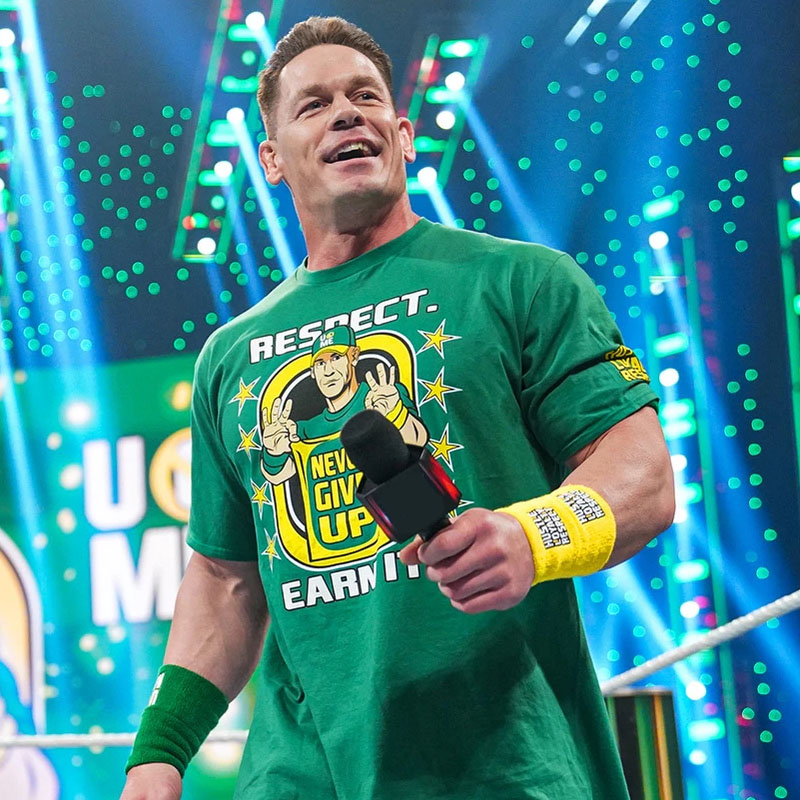 塞纳john cena短袖t恤男纯棉欧美宽松上衣青年休闲半袖夏印花汗衫