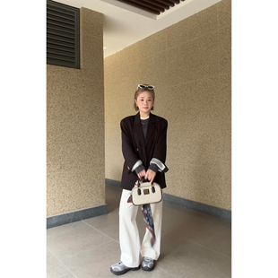 外套女7781 高级感廓形西装 W2607004 YU.小个子定制2026春季 XUZI