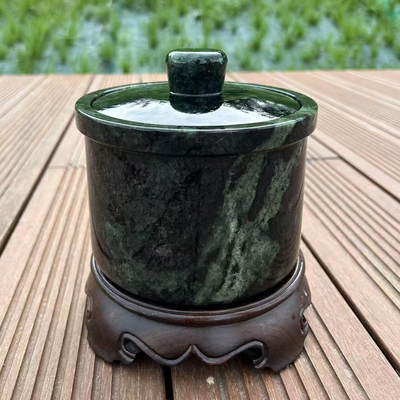 墨脱石锅专用小锅单人锅天然老皂石玉化纹养生炖汤锅家用商用炖锅