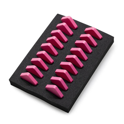 太豪Taihao矮键帽18键1U适配机械键盘矮键帽MX轴Choc轴PBT材质