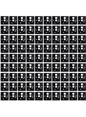 KPrepublic 轴下垫Poron垫片EVA PE调教缓冲垫机械键盘轴减噪