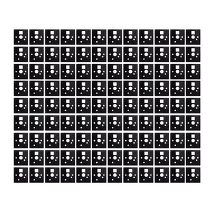 KPrepublic 轴下垫Poron垫片EVA PE调教缓冲垫机械键盘轴减噪