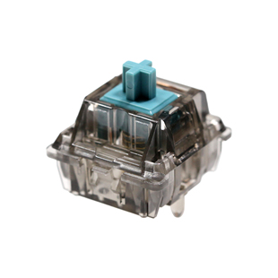 Durock T1一段轴POM轴心尼龙外壳镀金弹簧重一段手感5脚67g