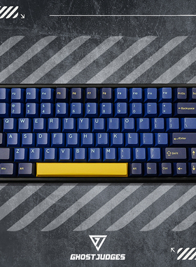 Ghost Judges鹦鹉螺PBT二色成型原厂高度键帽二色注塑工艺加厚PBT