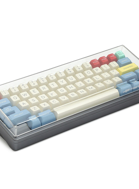 mstone机械键盘防尘罩键盘罩适配608710465840亚克力磨砂透明加厚