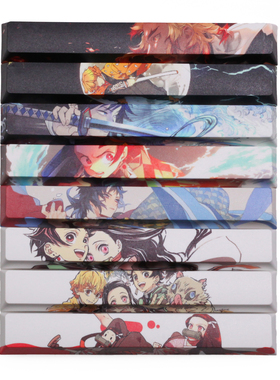 五面5面热升华空格6.25u全包spacebar鬼灭之刃弥豆子炭治郎义勇