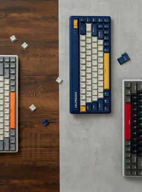 杜伽Durgod Fusion机械键盘蓝牙5.0/2.4GHz无线/USB-C有线连接
