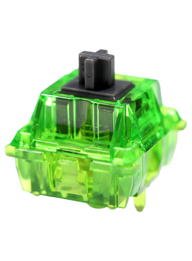 EQUALZ KIWI奇异果轴 段落轴手感POM高质量轴心PC外壳5脚67g绿色