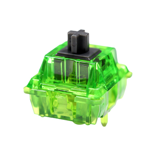 EQUALZ KIWI奇异果轴 段落轴手感POM高质量轴心PC外壳5脚67g绿色