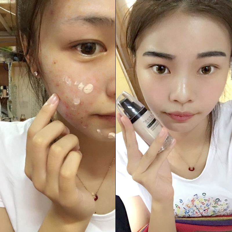 BB霜控油裸妝遮瑕強防水持久補水保濕隔離不脫妝正品cc粉底液