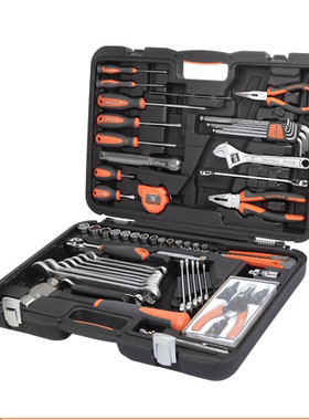 钢盾S010061 机械维修61件快修组套 日常检修套装 综合工具箱组套