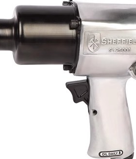 钢盾优质汽修气动冲击扳手大扭力风动扳手1/2轮胎机修扳子S125003