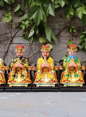 厂家直销树脂四海龙王佛堂摆件