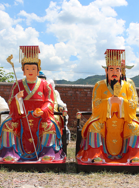 厂家直销树脂玉帝王母供奉摆件