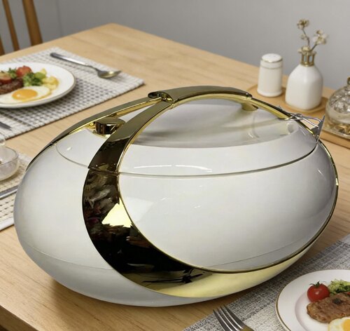 Food Warmer Container 3PCS外贸高档新款蛋型保温盒3L-4L-5L