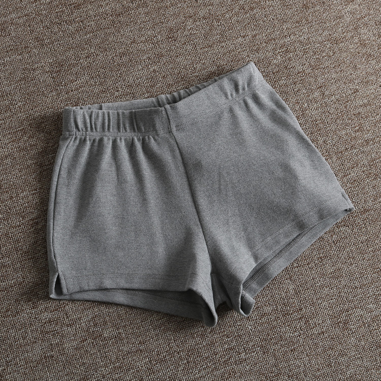 超显腿长 美式夏装辣妹显瘦百搭修身小开叉提臀高腰短裤女热裤