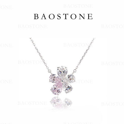 叶珂同款唯美高级感樱花项链女款