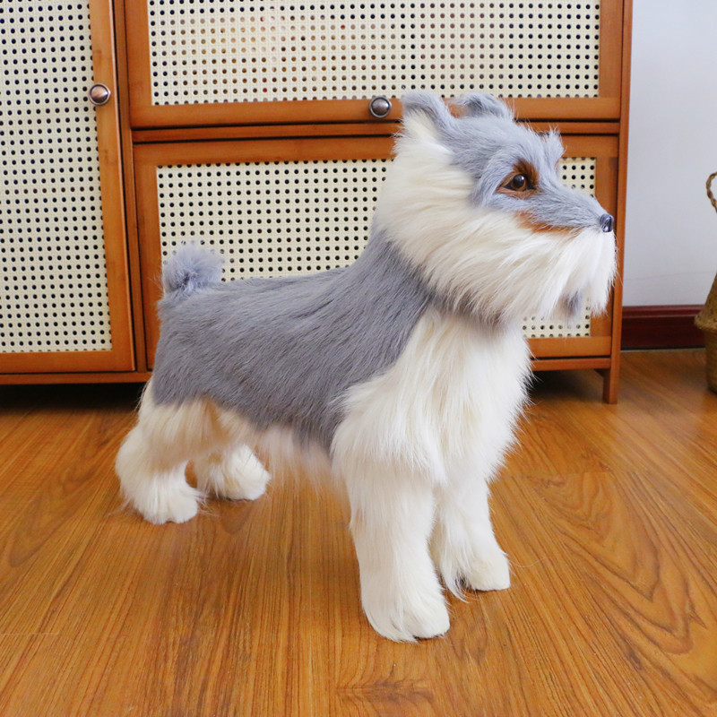 儿童过家家仿真动物玩具狗狗玩偶模型拉布拉多哈士奇萨摩耶狗公仔