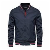 trendy casual mens autumn Jacket American spring thin jacket
