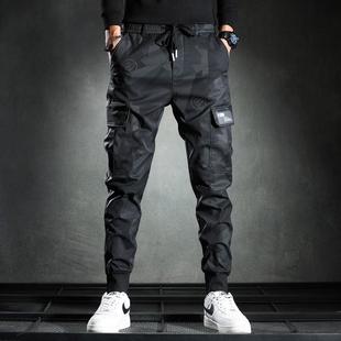 Brand Men Streetwear Casual Camouflage Jogger trousers裤子男