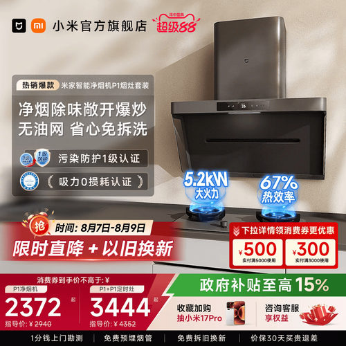 <咨询享福利>净烟机P1
