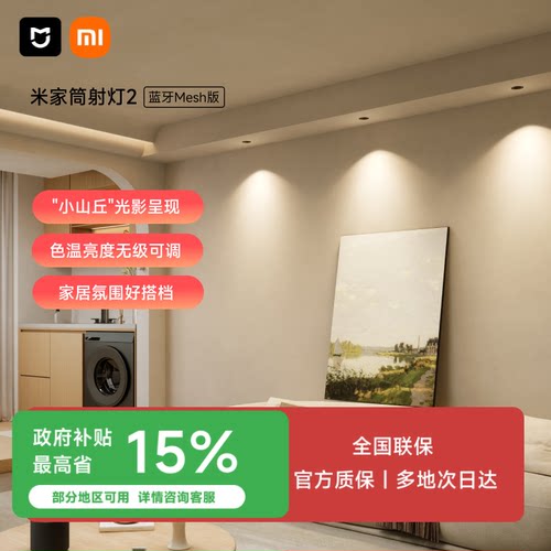 小米米家mseh筒灯客厅智能吊顶