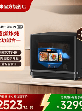 小米官旗米家智能微蒸烤一体机28L家用微波炉蒸烤箱P1