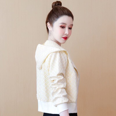 春季新款短外套女减龄洋气百搭休闲春秋薄款小个子夹克棒球服上衣