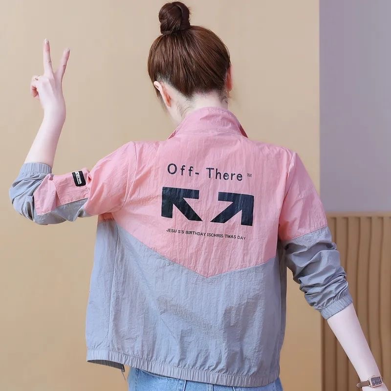 防晒衣女短款小个子百搭休闲洋气