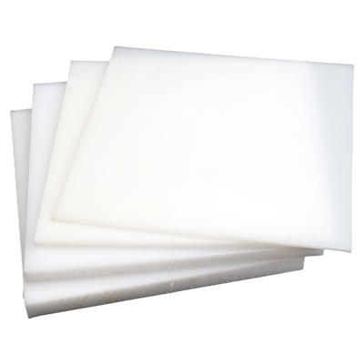 白色塑料板pp板pe板道冠裁剪