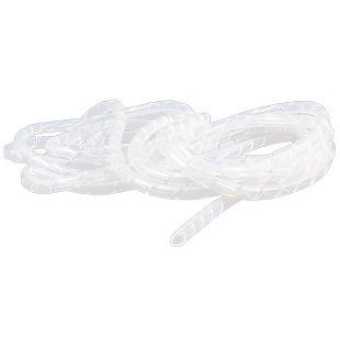 硅胶缠绕管硅胶螺旋管包线管光纤保护管穿线管柔软保护套管规格全