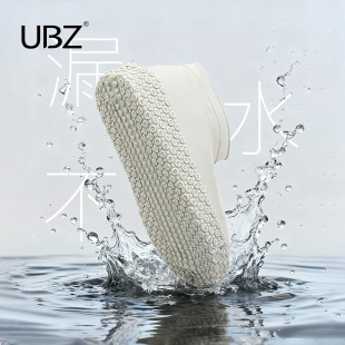 雨天防滑耐磨便携防雨水硅胶雪地靴鞋 套女款 套 加厚户外防水鞋 UBZ