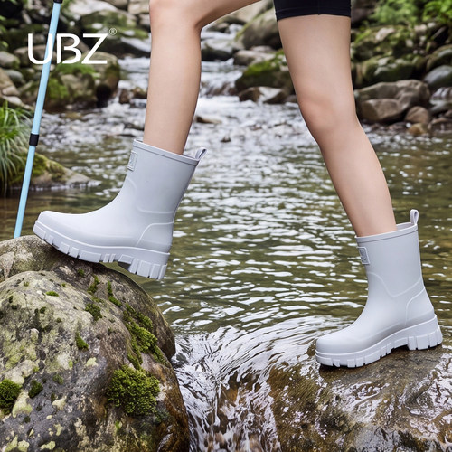 UBZ防水户外休闲雨鞋女