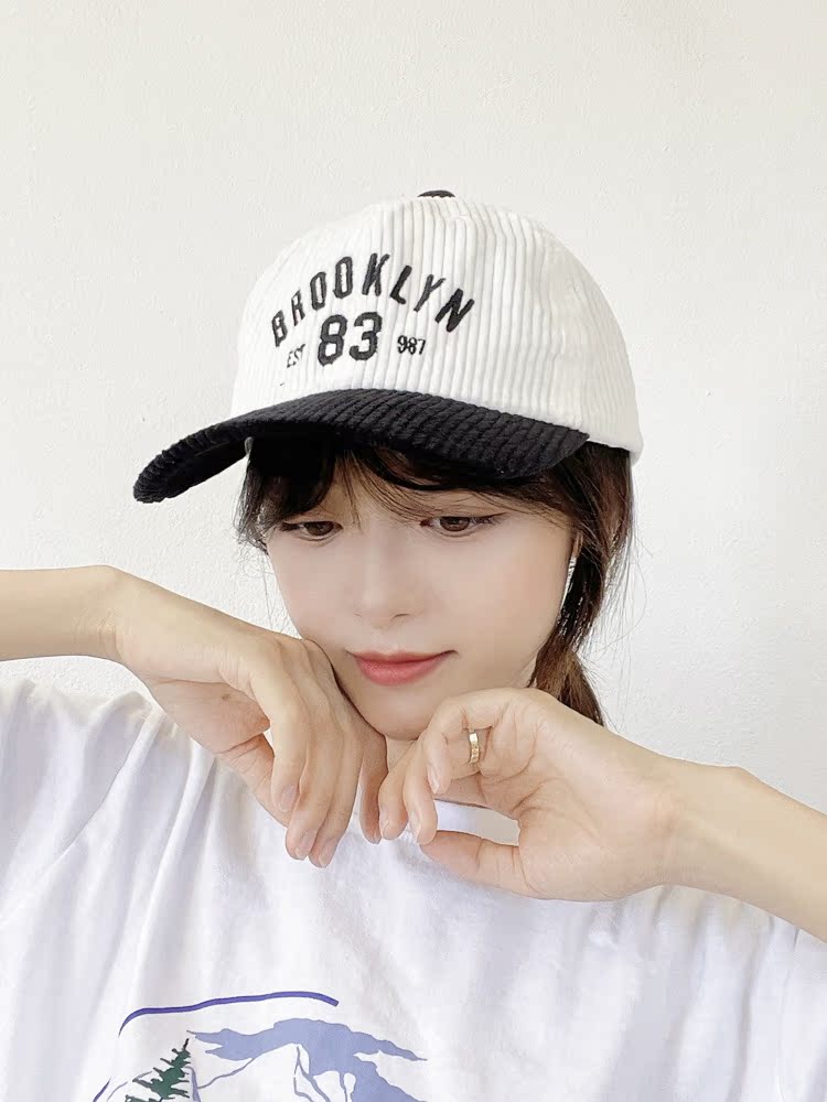 韩国代购棒球帽休闲男女秋冬字母