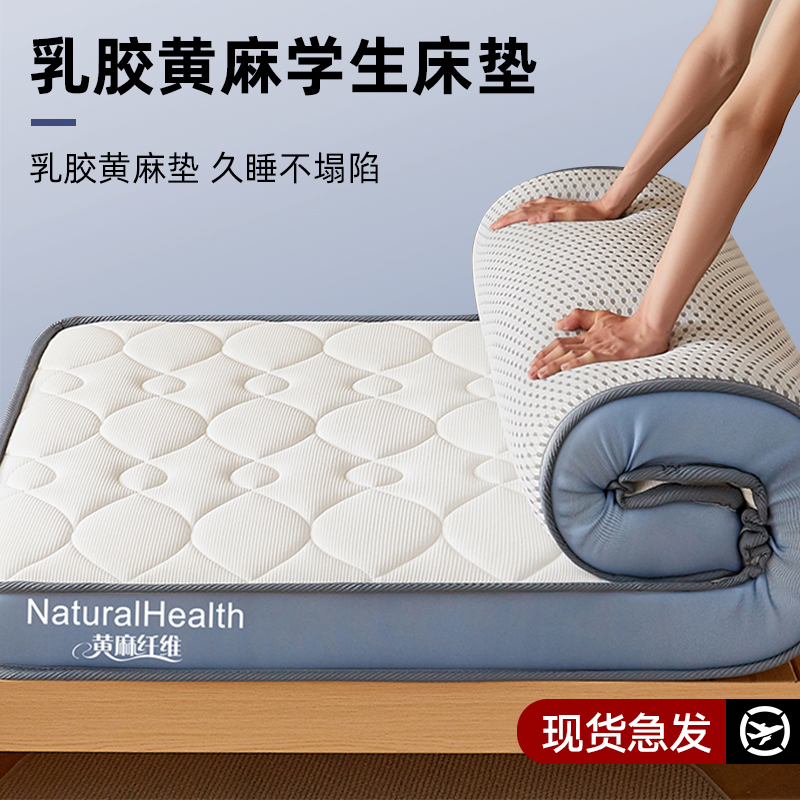 乳胶黄麻记忆棉床垫家用软垫子