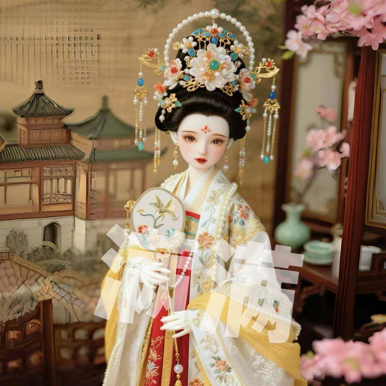 古风巴比娃娃汉服娃娃关节可动可换装中国风洋娃娃多玩法盲盒礼物