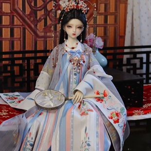 古风豪华娃娃套装关节可动可换装盲盒福袋玩具人偶模型礼物装饰品