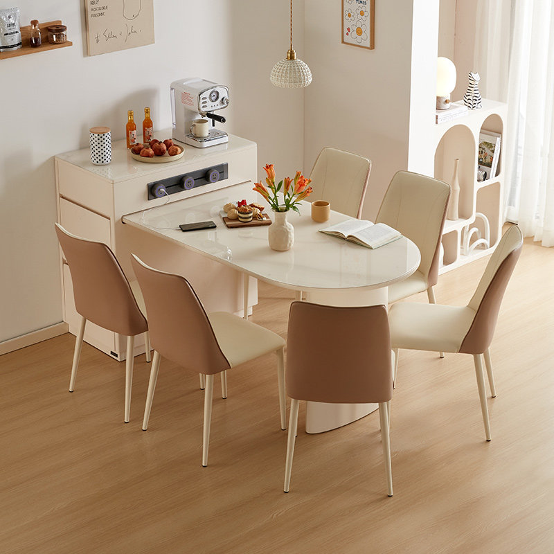 政府补贴全友家居现代简约多功能钢化玻璃岛台餐桌,住宅家具,玻璃餐桌,淘宝优惠券,粉丝福利购,淘宝优惠卷