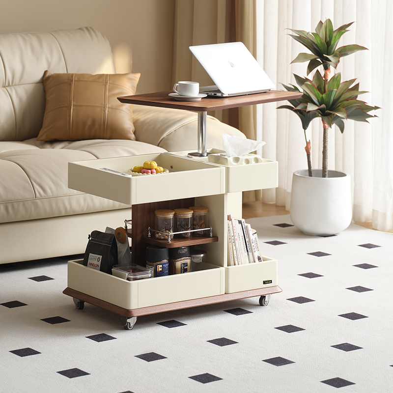 全友家居现代简约多功能边几