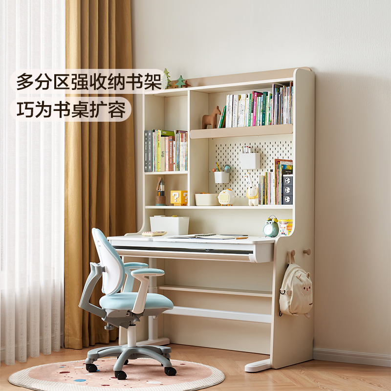 全友家居儿童收纳储物书架卧室家用置物书柜客厅靠墙落地收纳书架