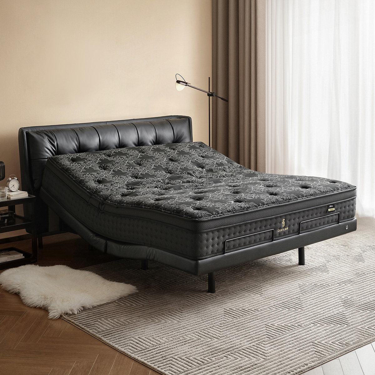 全友家居智能电动皮床