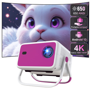 Mini Projector 4K 1080P Android Smart Wifi Home Cinema投影仪