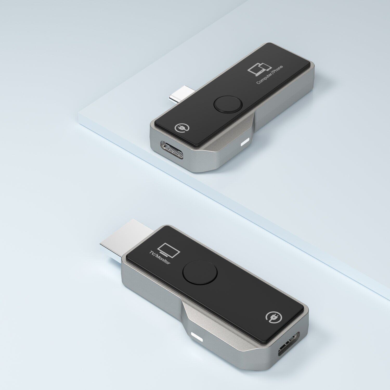 Type C Wireless HDMI Extender Video Transmitter Receiver同屏