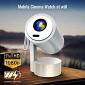 WiFi Android Projector投影仪电池款 Dual Smart Projector